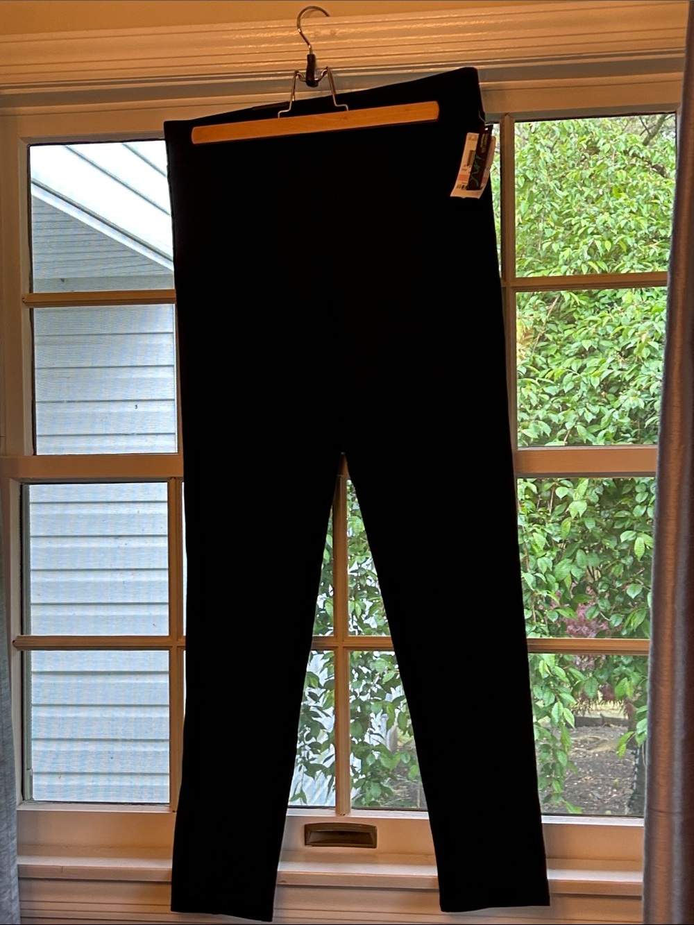 INC International Concepts Black Stretch Leggings